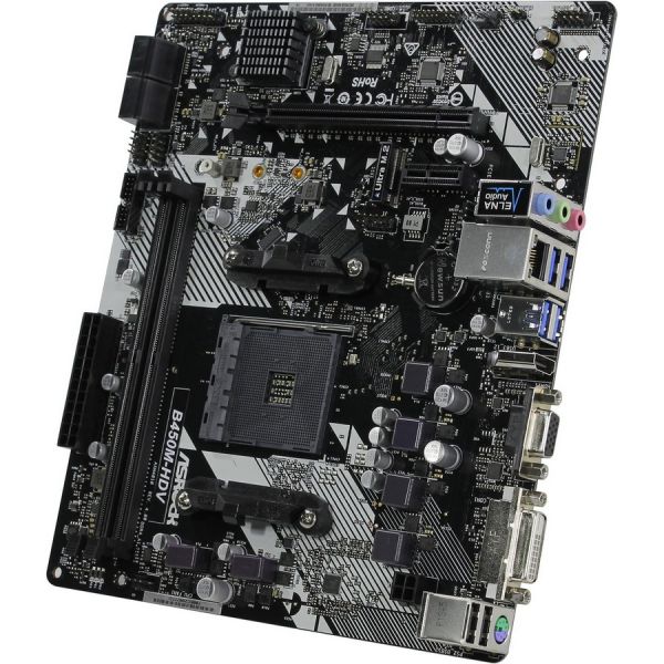 Материнская плата ASRock B450M-HDV R4.0