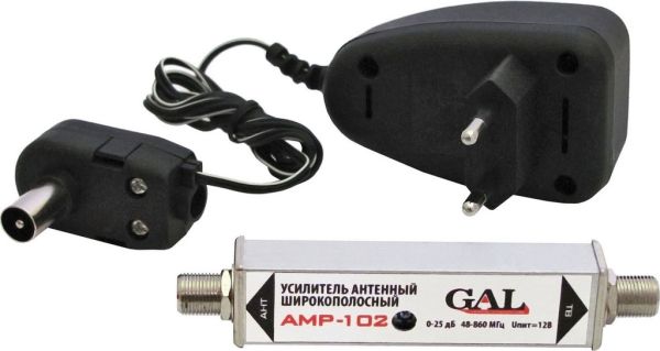 Телевизионная антенна Gal AMP-102