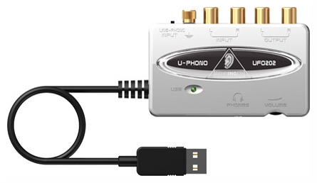 Звуковая карта BEHRINGER U-PHONO UFO202